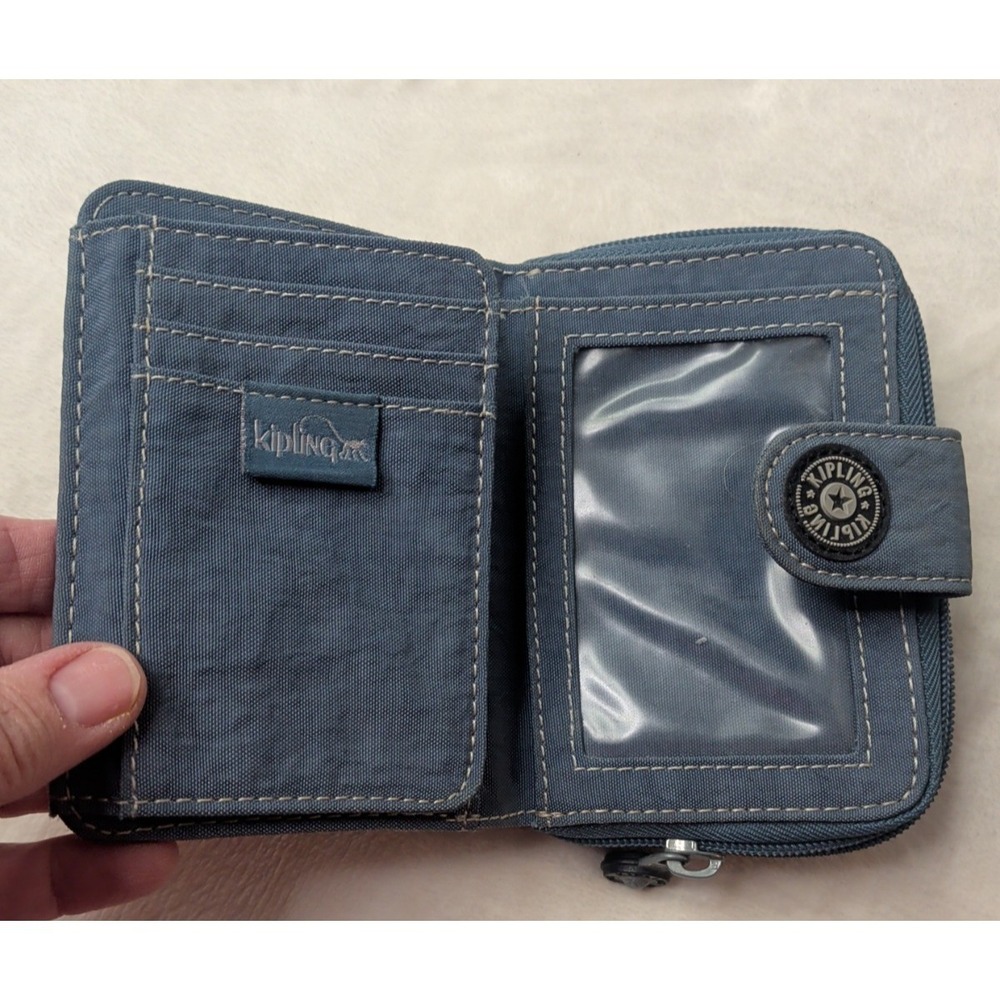 Kipling Blue Wallet - Picture 4 of 5